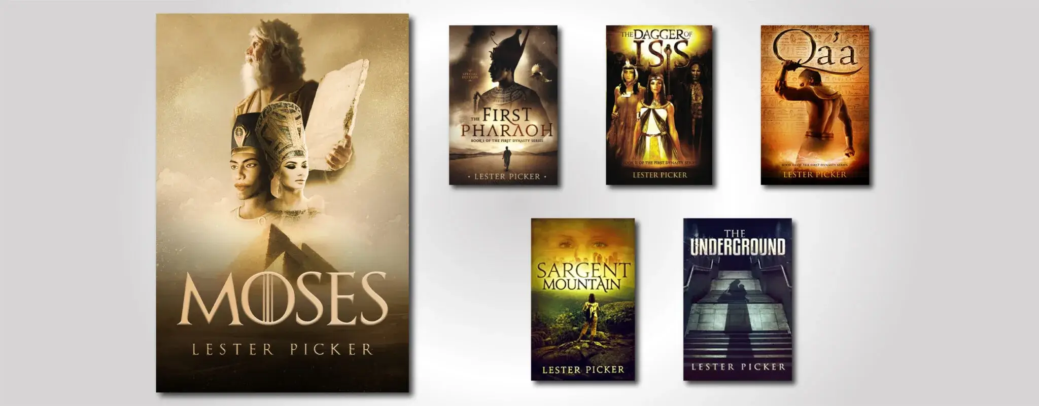 Lester Picker Books banner